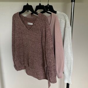 3 sweaters